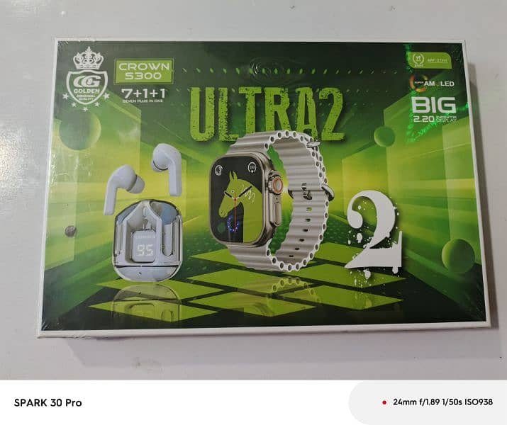 crown ultra 2 smart watch +airbards 4