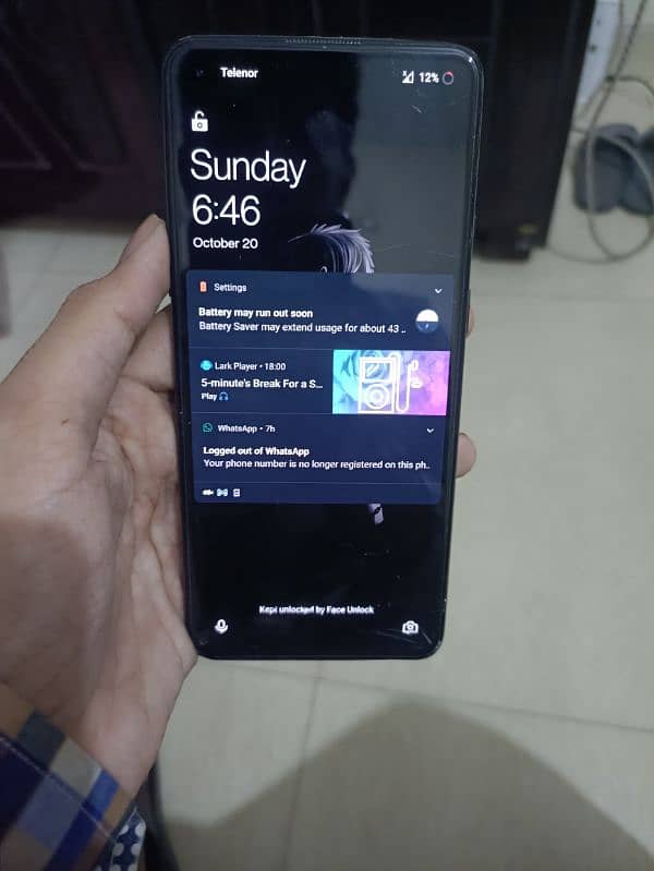 OnePlus 9r 12 256 urgent sale 5