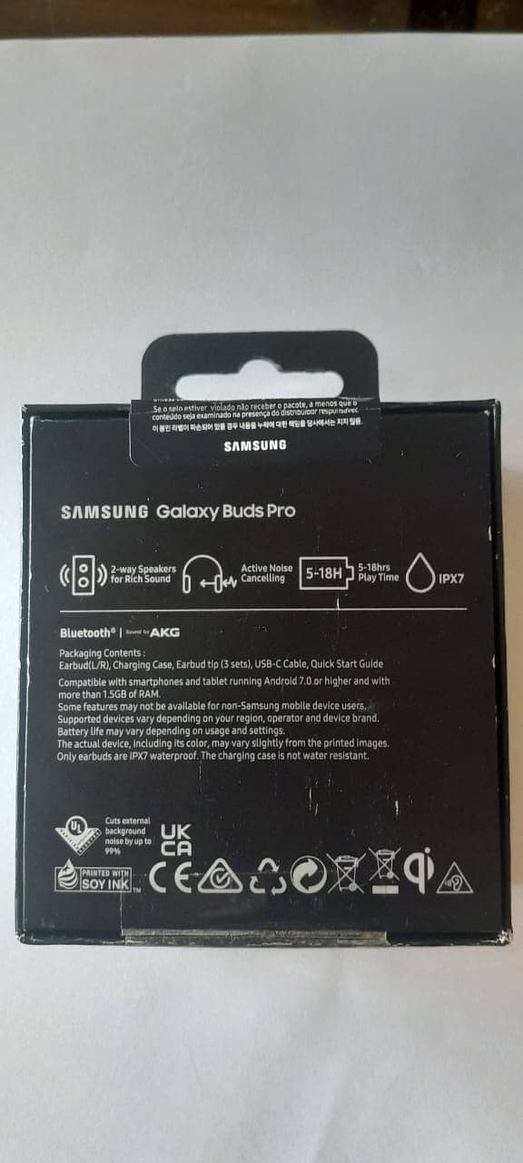 Original Samsung Galaxy Buds Pro (Black) Imported From UAE 3