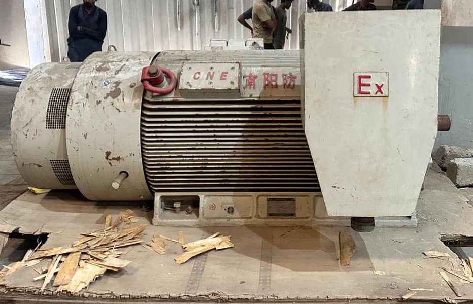 Brand New 500 KW 3-Phase Induction Motor 2980 RPM For Sale. 1