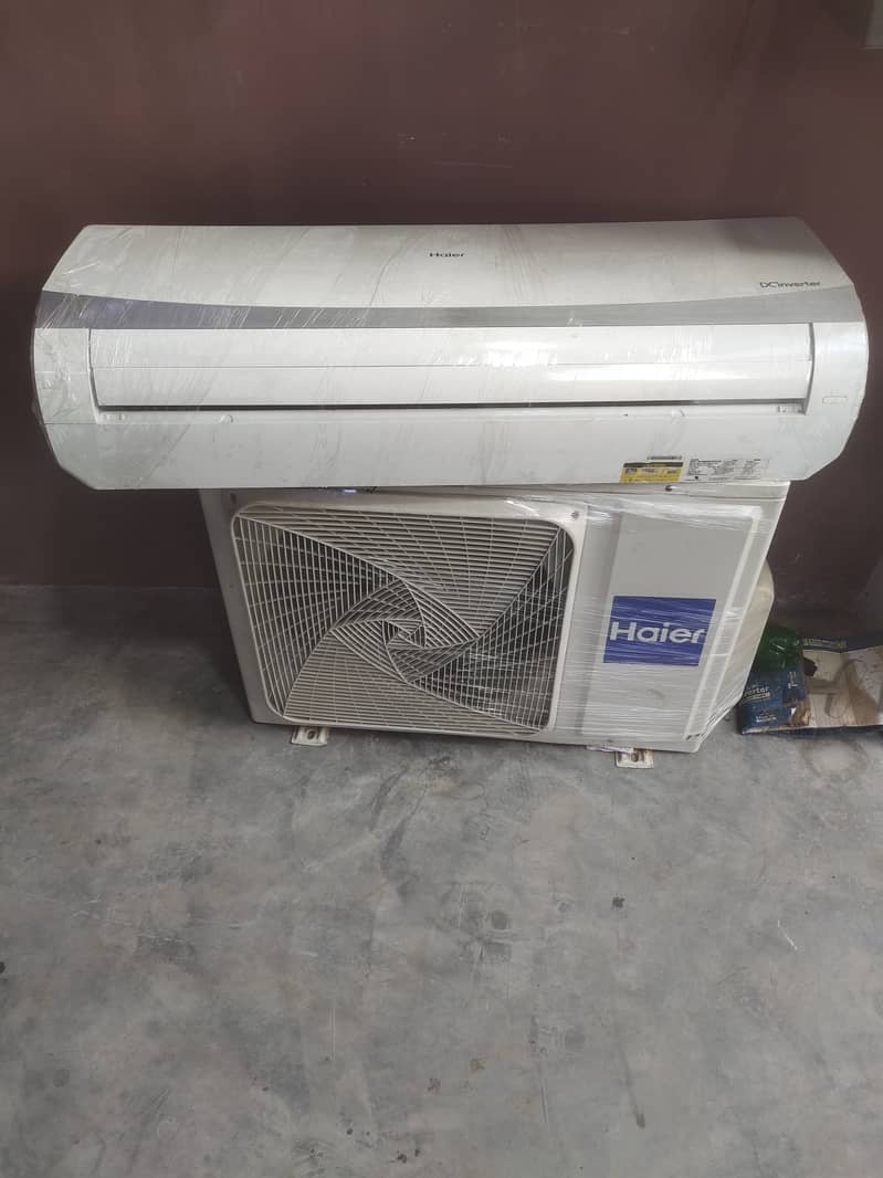 Haier split 1ton 1.5 ton avelible 1