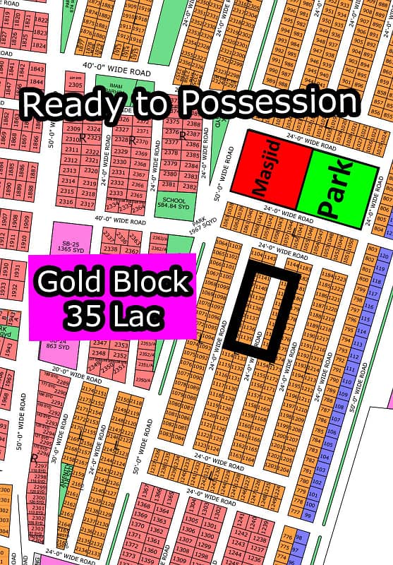 L - (Gold Block) North Town Residency Phase - 01 (Surjani) 1