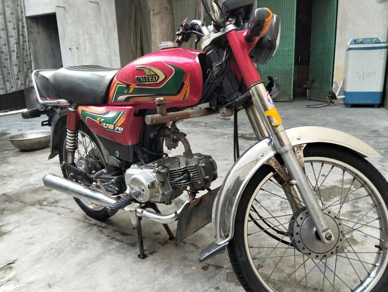 united 70 cc 1 hand used 2022 model 2