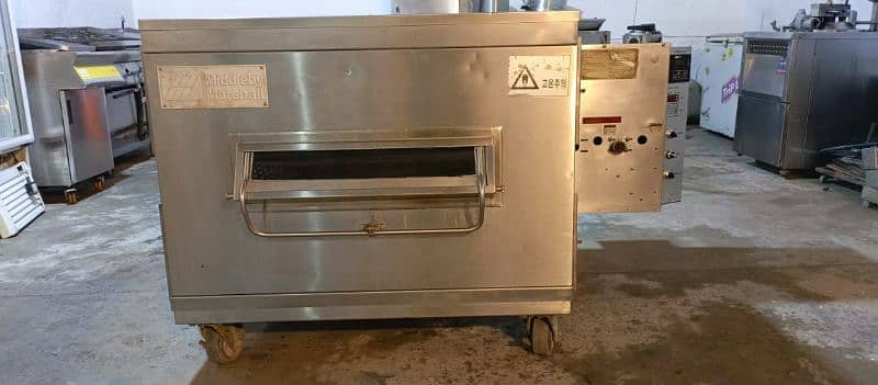 pizza oven conveyor belt gasro, lincoln, jk, titan, middle by marshall 2