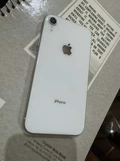 iPhone xr fu 64gb all okay just displya ma miner black nishan ha