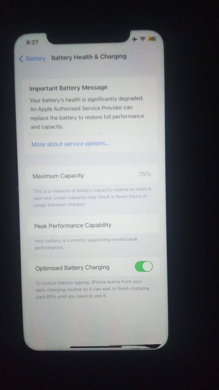 iPhone xr fu 64gb all okay just displya ma miner black nishan ha 8