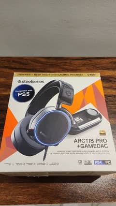 STEELSERIES ARCTIS PRO + GAMEDAC | GAMING HEADPHONES