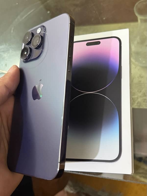 Iphone 14 Pro Max 256 GB LLA PTA Approved 5