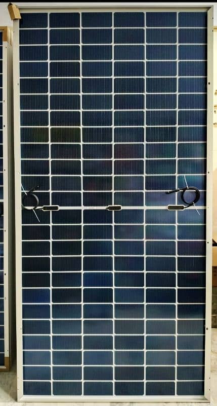 JA 590watts solar panel bifacial with 12 year warranty (18bb) Jinko585 0