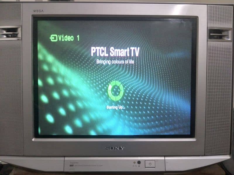 Sony Wega 21-inch T. V pre-owned 1