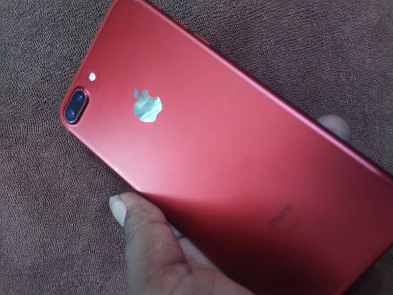 I phone 7 plus Red PTA approved 128gb nice condition 0