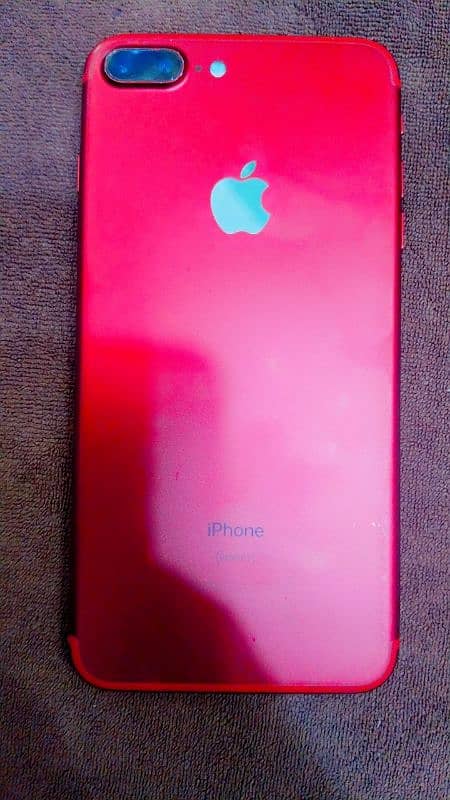 I phone 7 plus Red PTA approved 128gb nice condition 2