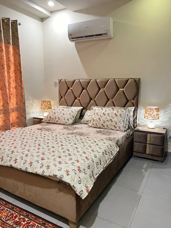 2 Bed Luxury Furnished Apartment. Available For Rent In Zarkon Heights G-15 Islamabad. 14