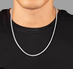 Boys neck chain || Italian Silver chain best quality