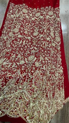 Red Bridal lehenga