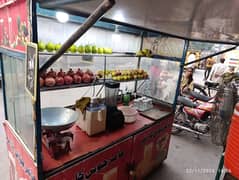 food stall counter