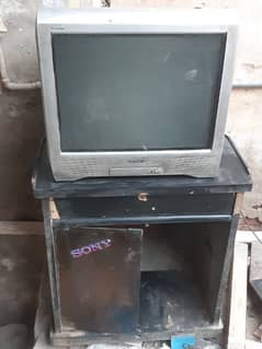 Sony TV with trolly