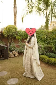 bridal dress/Brial Maxi/ Walima Maxi / Wedding Dress