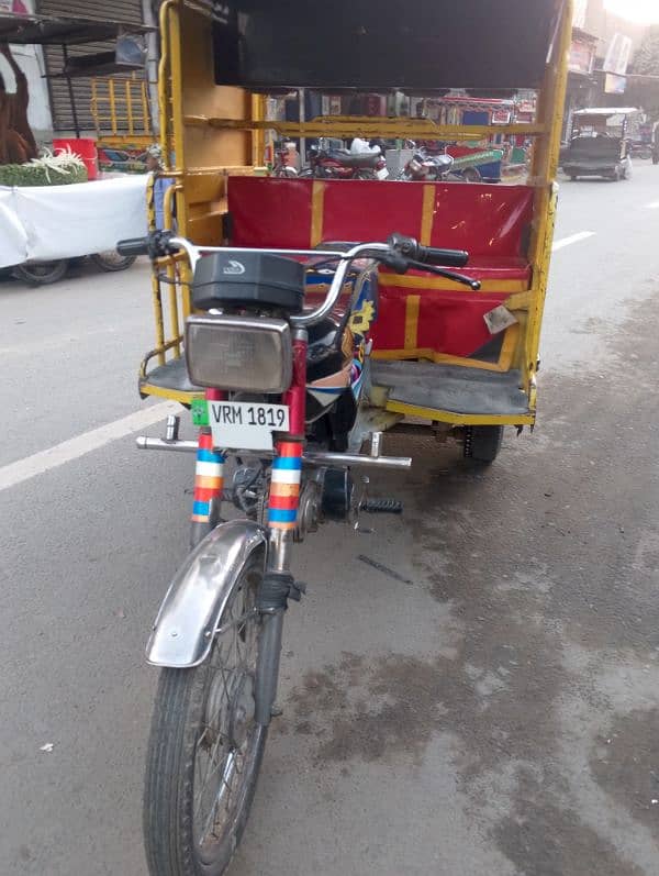 Full set Rickshaw 100cc motorcycle 10/10 7