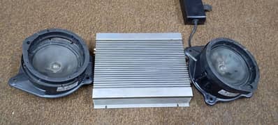 amplifier plus Bose speaker