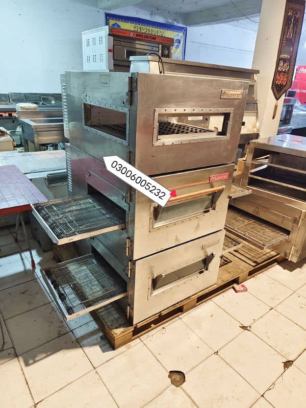 gasro pizza oven conveyor we have fast food restaurant machinery table 1