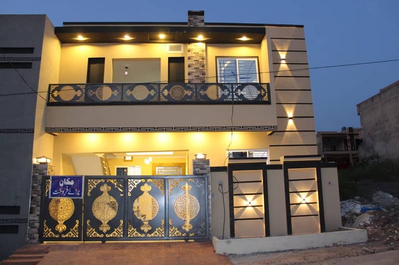 6 Marla Beautiful One And Half Storey House For Sale In Airport Housing Society Sector 4 Rawalpindi 0