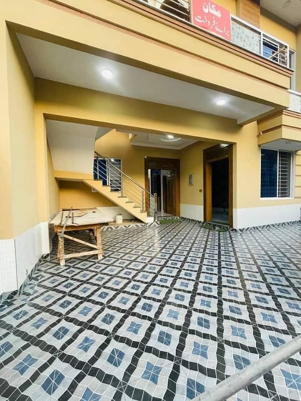 Beautiful 8 Marla Double Storey House For Sale In Ideal Location Airport Housing Society Sector 4 14