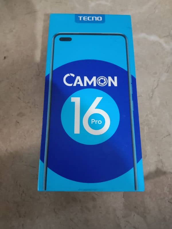 Tecno camon 16 pro 6/128 pta official approved 7