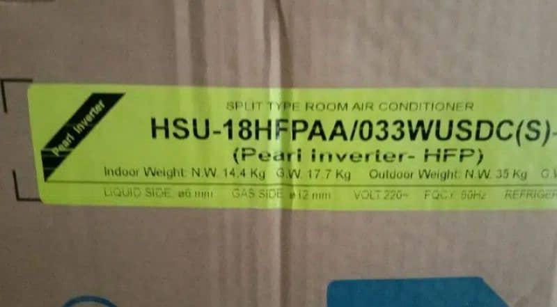 Haier Ka AC DC inverter for sale connect my WhatsApp no 0322=4099636 3