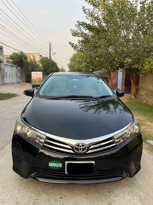 Toyota Corolla XLI 2016 1