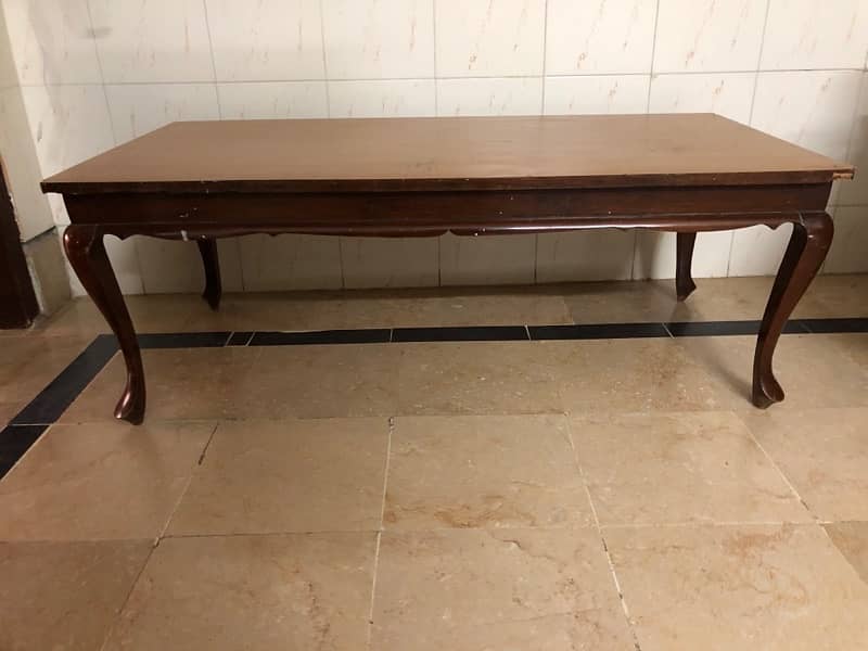 Sofa & Table Wooden 2