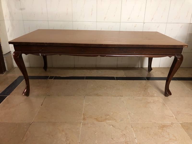 Sofa & Table Wooden 6