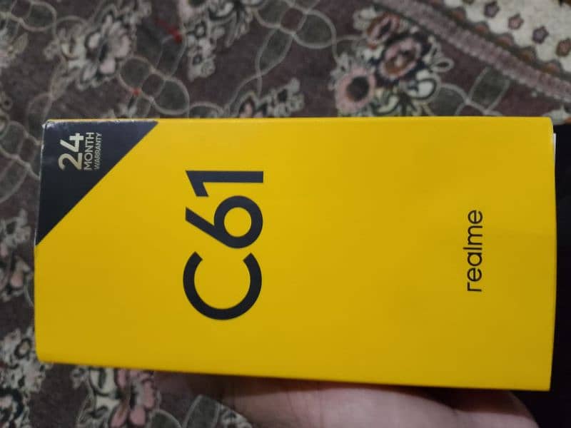 Realme C61  6/128gb condition 10/10 12month warranty available 0