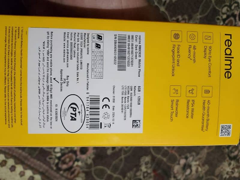 Realme C61  6/128gb condition 10/10 12month warranty available 3