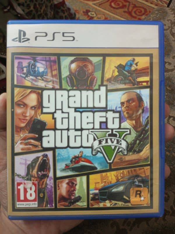 GTA 5 PS5 Disc 0