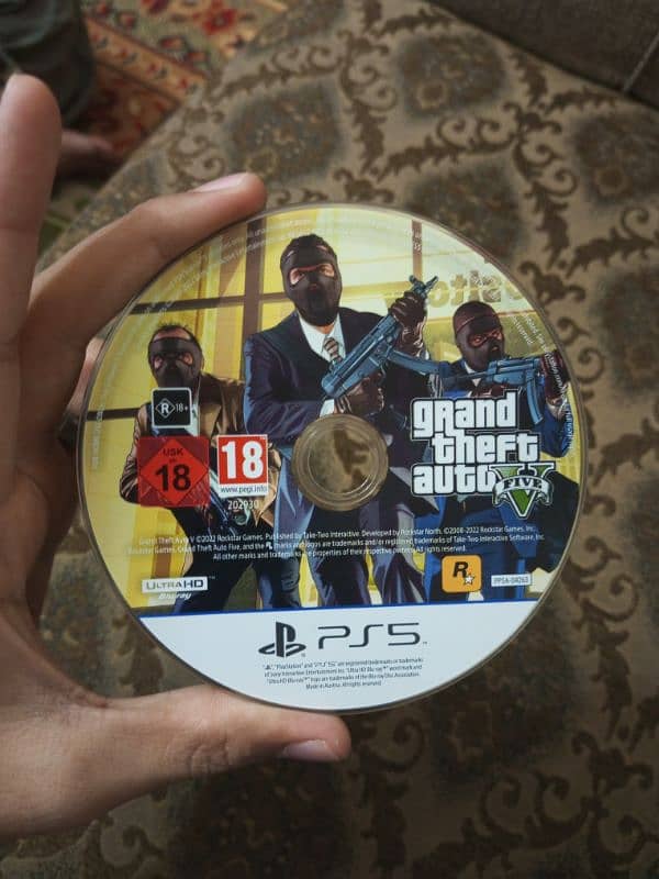 GTA 5 PS5 Disc 3