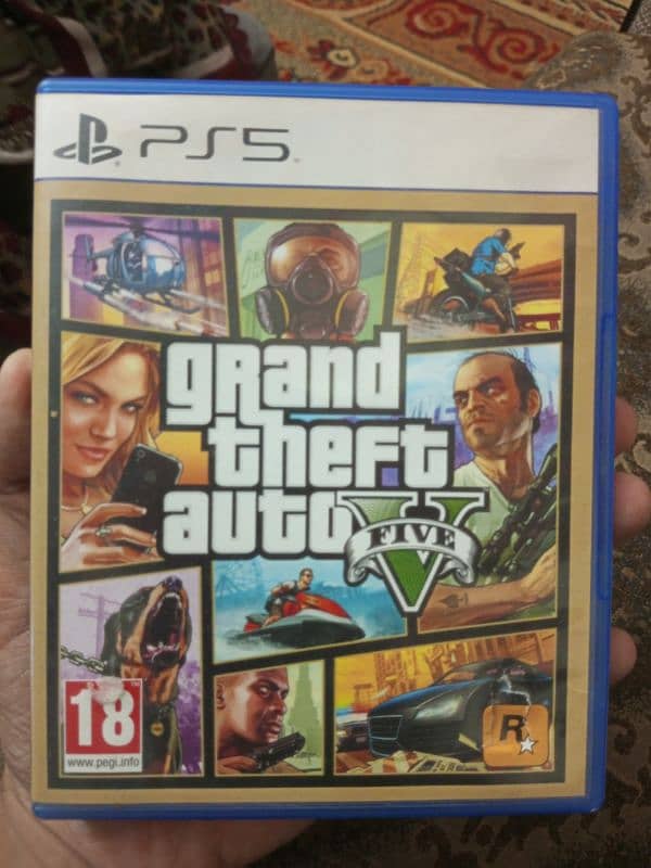 GTA 5 PS5 Disc 4