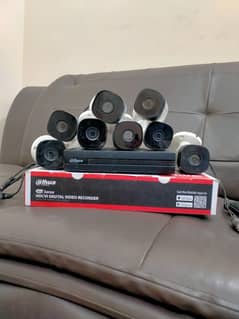 Dahua 8ch dvr with 2Mp 8cameras latest model