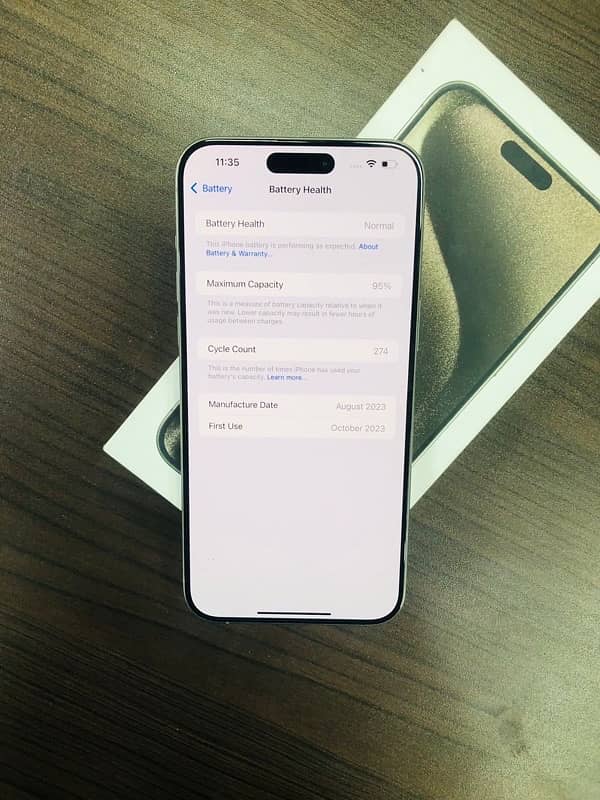 iphone 15 Pro Max 512 GB ( non pta ) 6