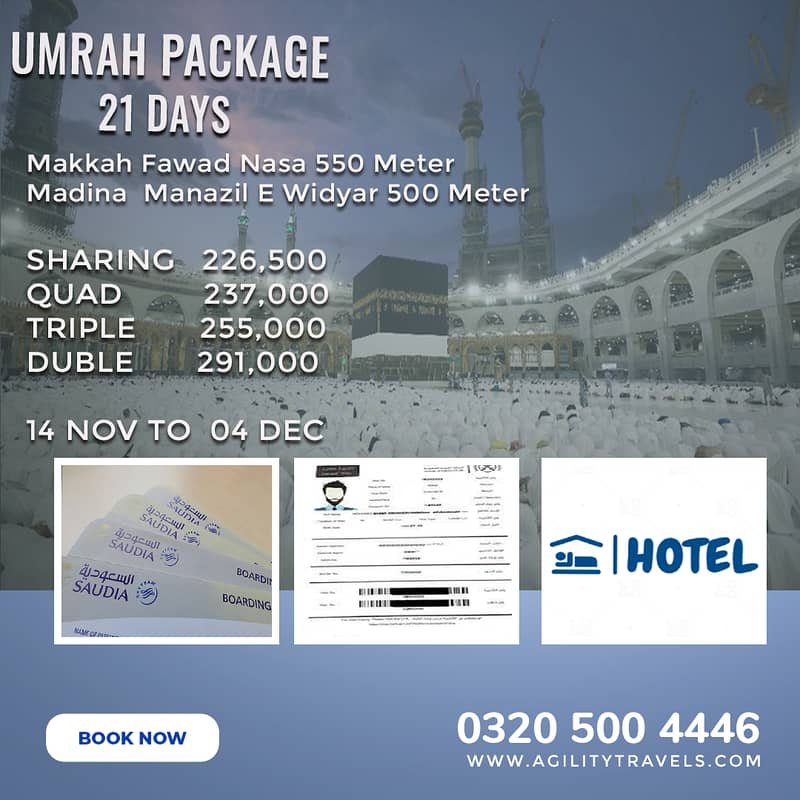 Umrah Packages , Dubai Visa And Economical Ticket 1