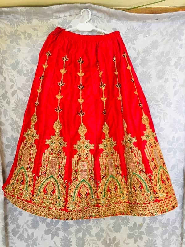 kids girls lehnga cholli with dubata 1