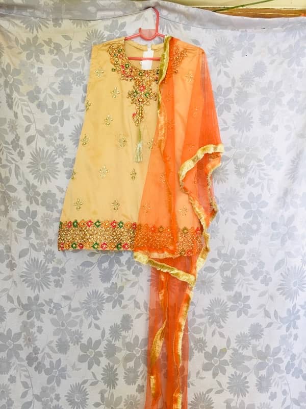 kids girls lehnga cholli with dubata 2