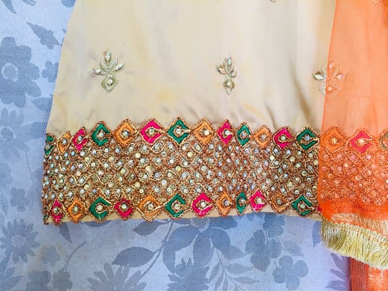 kids girls lehnga cholli with dubata 3