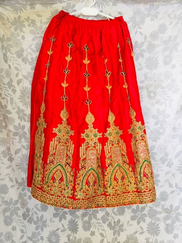 kids girls lehnga cholli with dubata 5