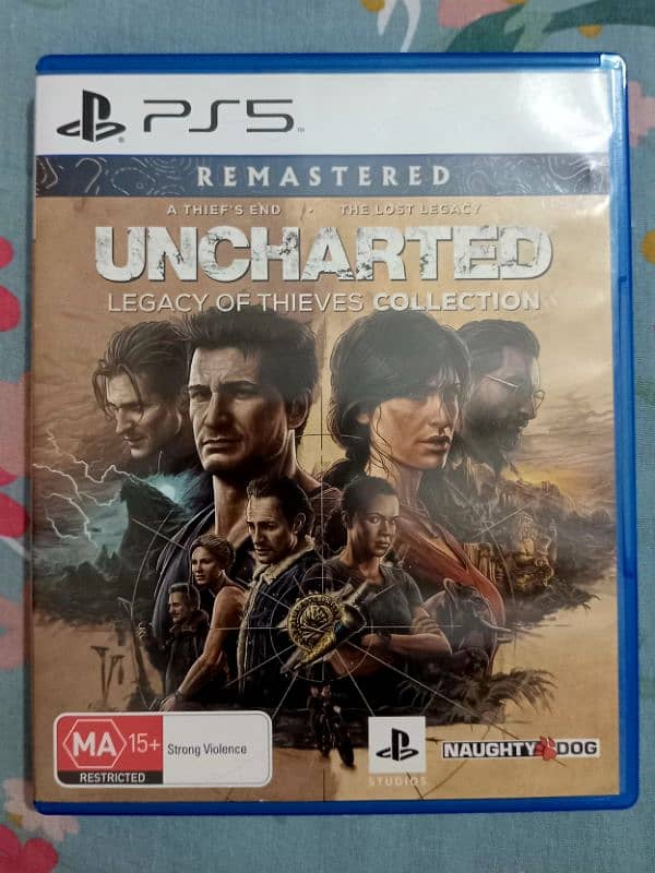 Uncharted PS5 Legacy of thieves collection 0