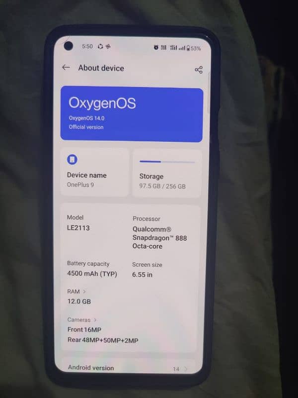 OnePlus 9 Global 12GB 256GB PTA 3