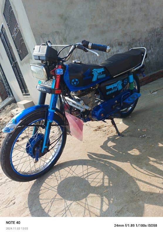 10 by 10 Honda 125 9