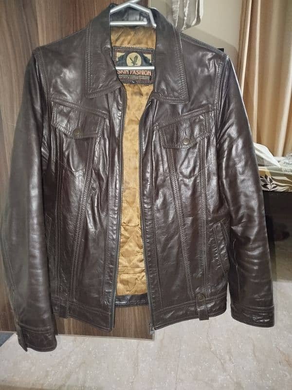 premium men leather jacket for sale 1