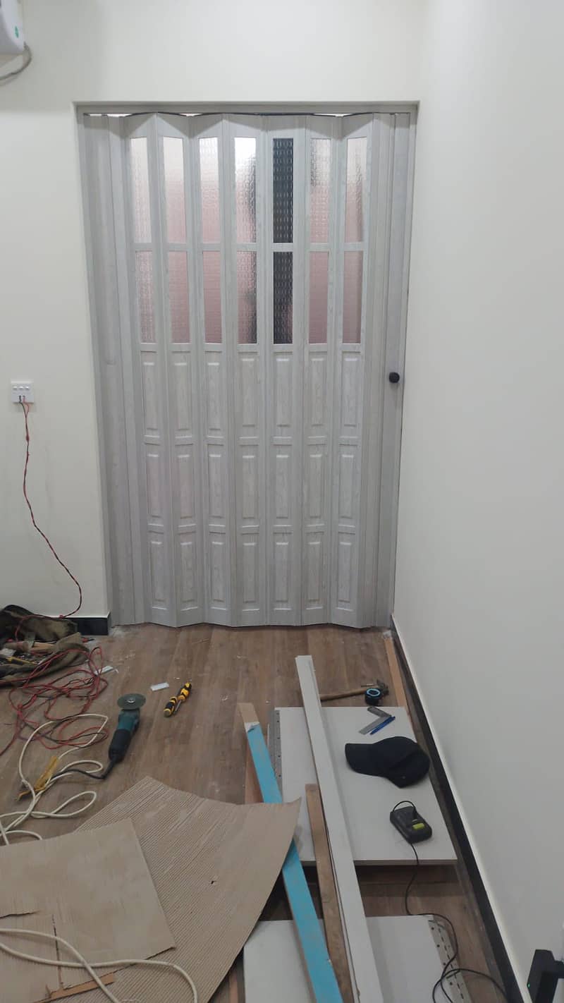 PVC Folding door  Wall Divider 1