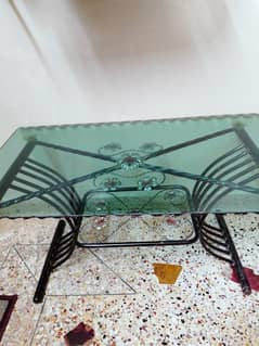 Glass table available for sell